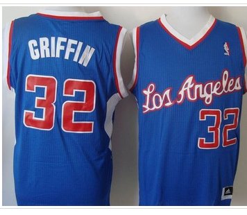 Los Angeles Clippers #32 Blake Griffin Blue New Revolution 30 Stitched NBA Jersey