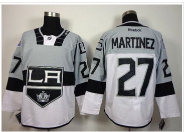 Los Angeles Kings #12 Marian Gaborik White Grey 2015 Stadium Series Stitched NHL Jersey