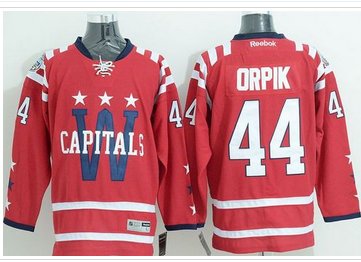 Washington Capitals #44 Brooks Orpik 2015 Winter Classic Red Stitched NHL Jersey