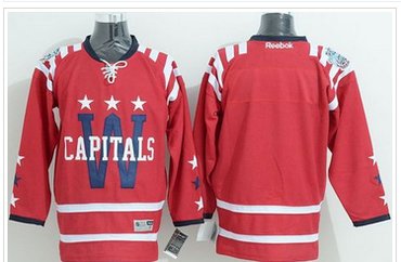 Washington Capitals Blank 2015 Winter Classic Red Stitched NHL Jersey