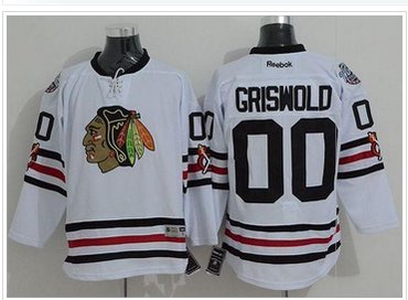 Chicago Blackhawks #00 Clark Griswold White 2015 Winter Classic Stitched NHL Jersey Chicago Blackhawks #00 Clark Griswold White 2015 Winter Classic Stitched NHL Jersey
