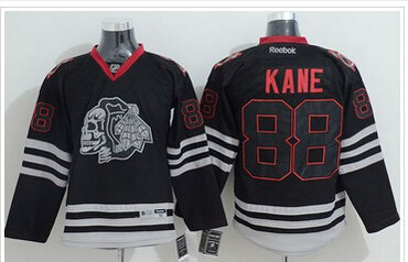 Chicago Blackhawks #88 Patrick Kane Black Ice Stitched NHL Jersey Chicago Blackhawks #88 Patrick Kane Black Ice Stitched NHL Jersey