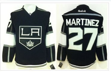 Los Angeles Kings #27 Alec Martinez Black Home Stitched NHL Jersey