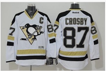 Pittsburgh Penguins #87 Sidney Crosby White 2014 Stadium Series Stitched NHL Jersey