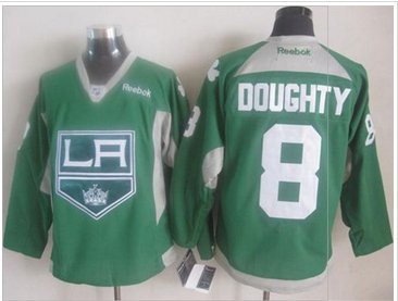 Los Angeles Kings #8 Drew Doughty Green Practice Stitched NHL Jersey Los Angeles Kings #8 Drew Doughty Green Practice Stitched NHL Jersey