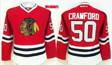 Women Blackhawks #50 Corey Crawford Red Home Stitched NHL Jersey Women Blackhawks #50 Corey Crawford Red Home Stitched NHL Jersey