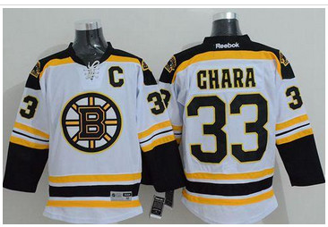 Boston Bruins #33 Zdeno Chara White Stitched NHL Jersey Boston Bruins #33 Zdeno Chara White Stitched NHL Jersey