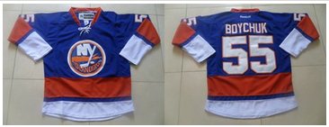 New York Islanders #55 Johnny Boychuk Baby Blue Stitched NHL Jersey