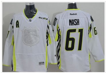 New York Rangers #61 Rick Nash White 2015 All Star Stitched NHL Jersey New York Rangers #61 Rick Nash White 2015 All Star Stitched NHL Jersey
