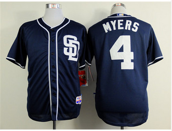 Authentic San Diego Padres Jersey 4 Wil Myers marinha cinza camuflagem branca Baseball Jersey bordados logos costurado Authentic San Diego Padres Jersey 4 Wil Myers marinha cinza camuflagem branca Baseball Jersey bordados logos costurado