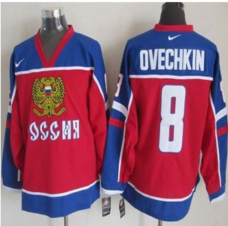 Nike Washington Capitals #8 Alex Ovechkin Red&Blue Stitched NHL Jersey Nike Washington Capitals #8 Alex Ovechkin Red&Blue Stitched NHL Jersey