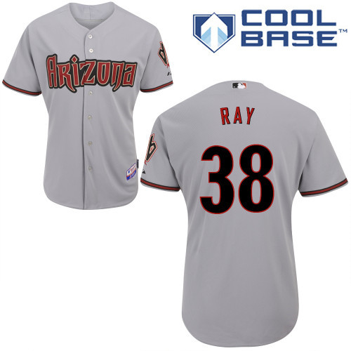 Arizona Diamondbacks #38 Ray Grey Authentic Personalized Alternate Home cool Jersey