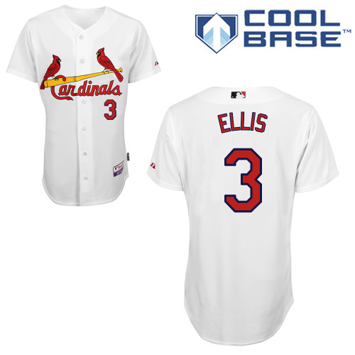 St.Louis Cardinals #3 Ellis White  Baseball Jersey