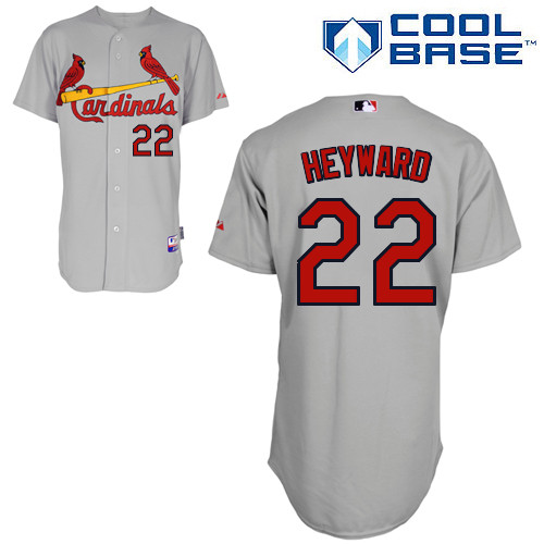 St.Louis Cardinals #22 Heyward Gray  Baseball Jersey