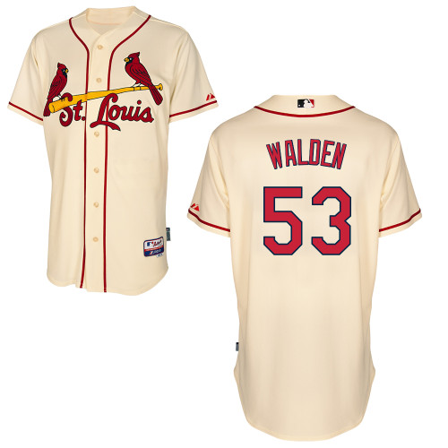 St.Louis Cardinals #53 Walden Beige  Baseball Jersey