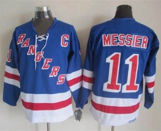 New York Rangers #11 Mark Messier Light Blue CCM Throwback Stitched NHL Jersey New York Rangers #11 Mark Messier Light Blue CCM Throwback Stitched NHL Jersey