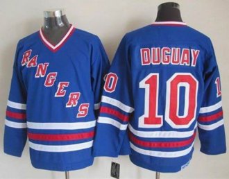 New York Rangers #10 Ron Duguay Blue CCM Heroes of Hockey Alumni Stitched NHL Jersey New York Rangers #10 Ron Duguay Blue CCM Heroes of Hockey Alumni Stitched NHL Jersey