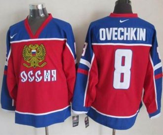 Washington Capitals #8 Alex Ovechkin Red&Blue Stitched NHL Jersey Washington Capitals #8 Alex Ovechkin Red&Blue Stitched NHL Jersey