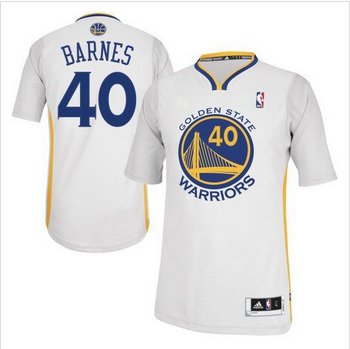 Revolution 30 Golden State Warrlors #40 Harrison Barnes White Alternate Stitched NBA Jersey Revolution 30 Golden State Warrlors #40 Harrison Barnes White Alternate Stitched NBA Jersey