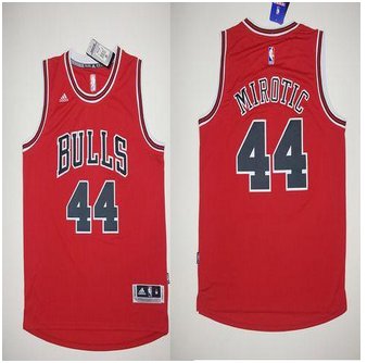 Revolution 30 Chicago Bulls #44 Nikola Mirotic Red Stitched NBA Jersey
