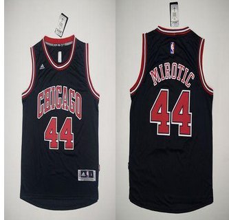 Revolution 30 Chicago Bulls #44 Nikola Mirotic Black Stitched NBA Jersey
