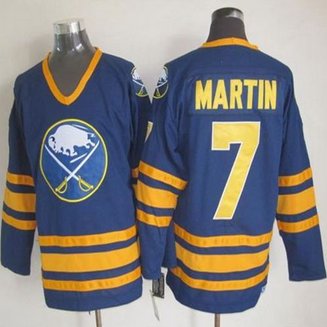 Buffalo Sabres #7 Rick Martin Navy Blue CCM Throwback Stitched NHL Jersey Buffalo Sabres #7 Rick Martin Navy Blue CCM Throwback Stitched NHL Jersey