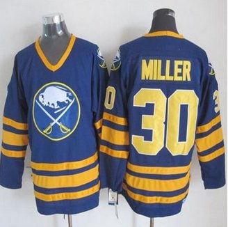 Buffalo Sabres #30 Ryan Miller Navy Blue CCM Throwback Stitched NHL Jersey Buffalo Sabres #30 Ryan Miller Navy Blue CCM Throwback Stitched NHL Jersey