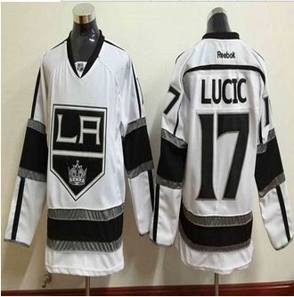 Los Angeles Kings #17 Milan Lucic White Stitched NHL Jersey Los Angeles Kings #17 Milan Lucic White Stitched NHL Jersey