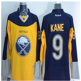 Buffalo Sabres #9 Evander Kane Yellow Navy Blue Alternate Stitched NHL Jersey Buffalo Sabres #9 Evander Kane Yellow Navy Blue Alternate Stitched NHL Jersey
