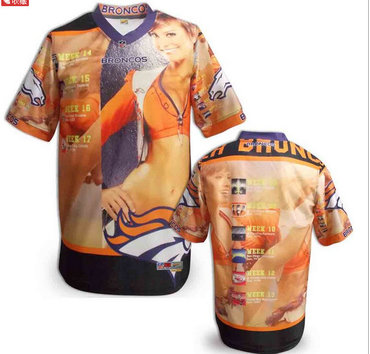 Nike Denver Broncos Customized Jersey (39)
