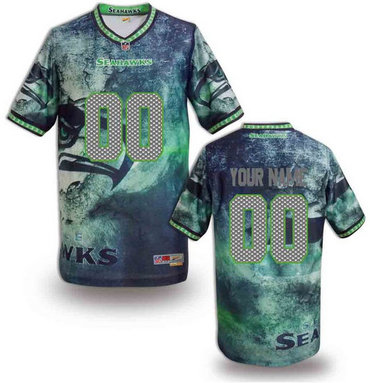 Nike Seattle Seahawks Customized Jersey (4)