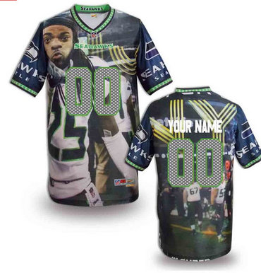 Nike Seattle Seahawks Customized Jersey (6)