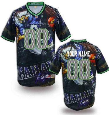 Nike Seattle Seahawks Customized Jersey (3)