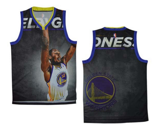 The golden state warriors # 32 blank NBA jerseys（ Moments  version）