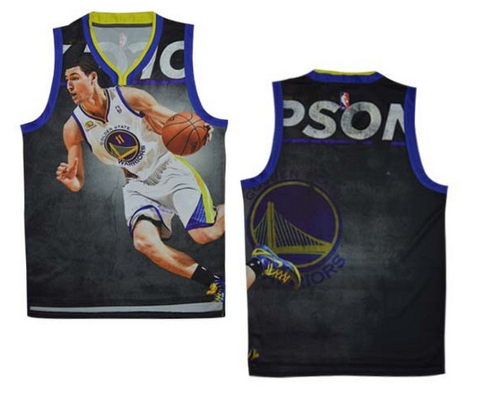 Golden State Warriors #11nba  jersey（ Moments  version）