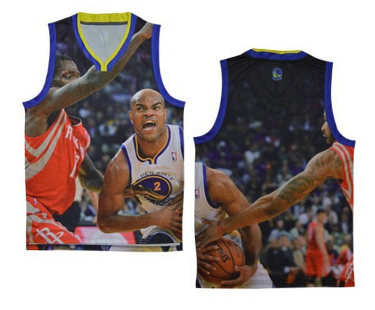 The warriors # 2 brave to protect the NBA  jersey（ Moments version）