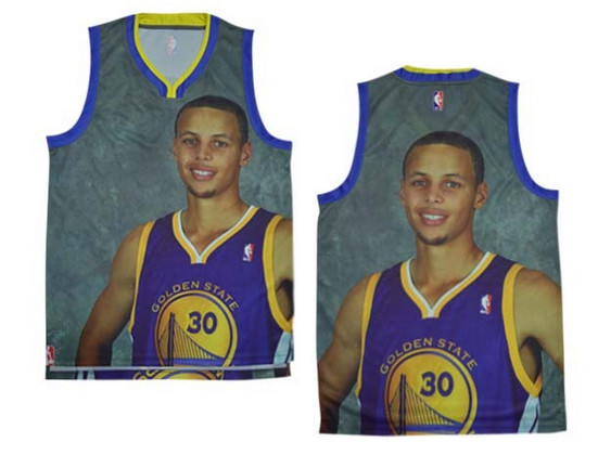 The golden state warriors smile libraries in the NBA jerseys（ Moments  version）