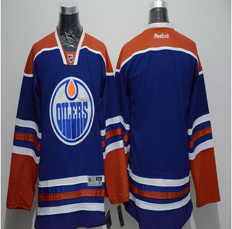 Edmonton Oilers Blank Stitched Light Blue NHL Jersey Edmonton Oilers Blank Stitched Light Blue NHL Jersey