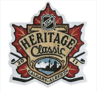 Stitched 2011 NHL Heritage Classic Game Logo Jersey Patch