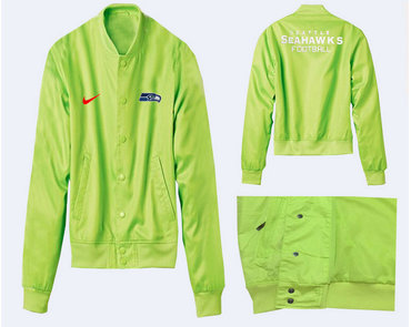 Seattle Seahawks Men jacket-10 Seattle Seahawks Men jacket-10