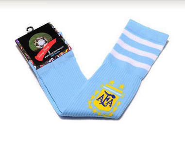 Argentina Soccer Football Sock Sky Blue