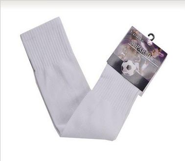 Blank Soccer Football Sock White