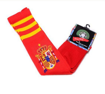 Spain Soccer Football Sock Red