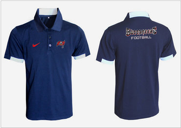Tampa Bay Buccaneers dark blue Team Issue Performance Polo