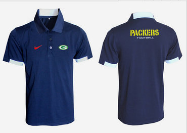 Nike NFL Green Bay Packers dark blue Team Issue Performance Polo