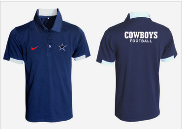 Nike NFL Dallas Cowboys dark blue Team Issue Performance Polo