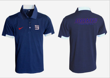 Nike NFL New York Giants dark blue Team Issue Performance Polo