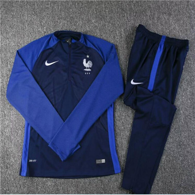 2016 FRANCE FOOTBALL MEN SOCCER TRACKSUIT TRAINING SUIT