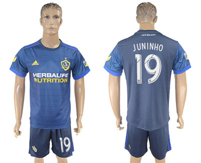 2017-18 Los Angeles Galaxy 19 JUNINHO Away Soccer Jersey