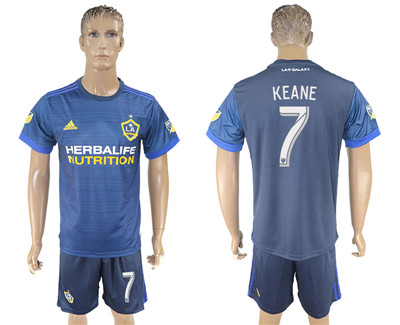 2017-18 Los Angeles Galaxy 7 KEANE Away Soccer Jersey